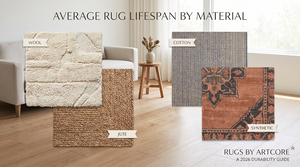 Average Rug Lifespan by Material: The Ultimate 2026 Durability Guide