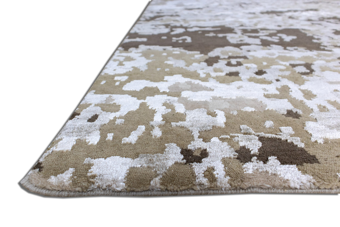 Adaline Abstract Indo-Nepali Wool Viscose Rug