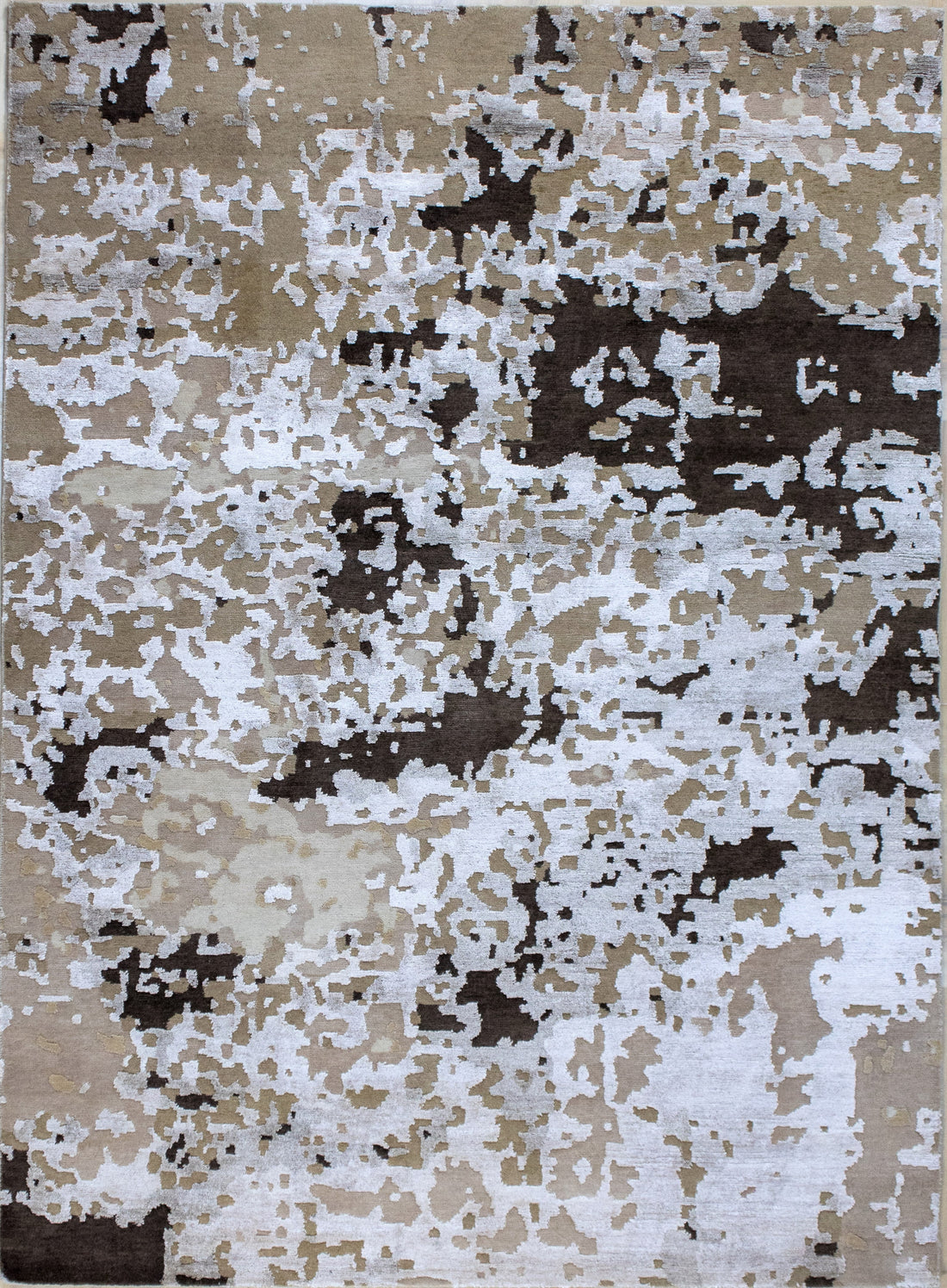 Adaline Abstract Indo-Nepali Wool Viscose Rug