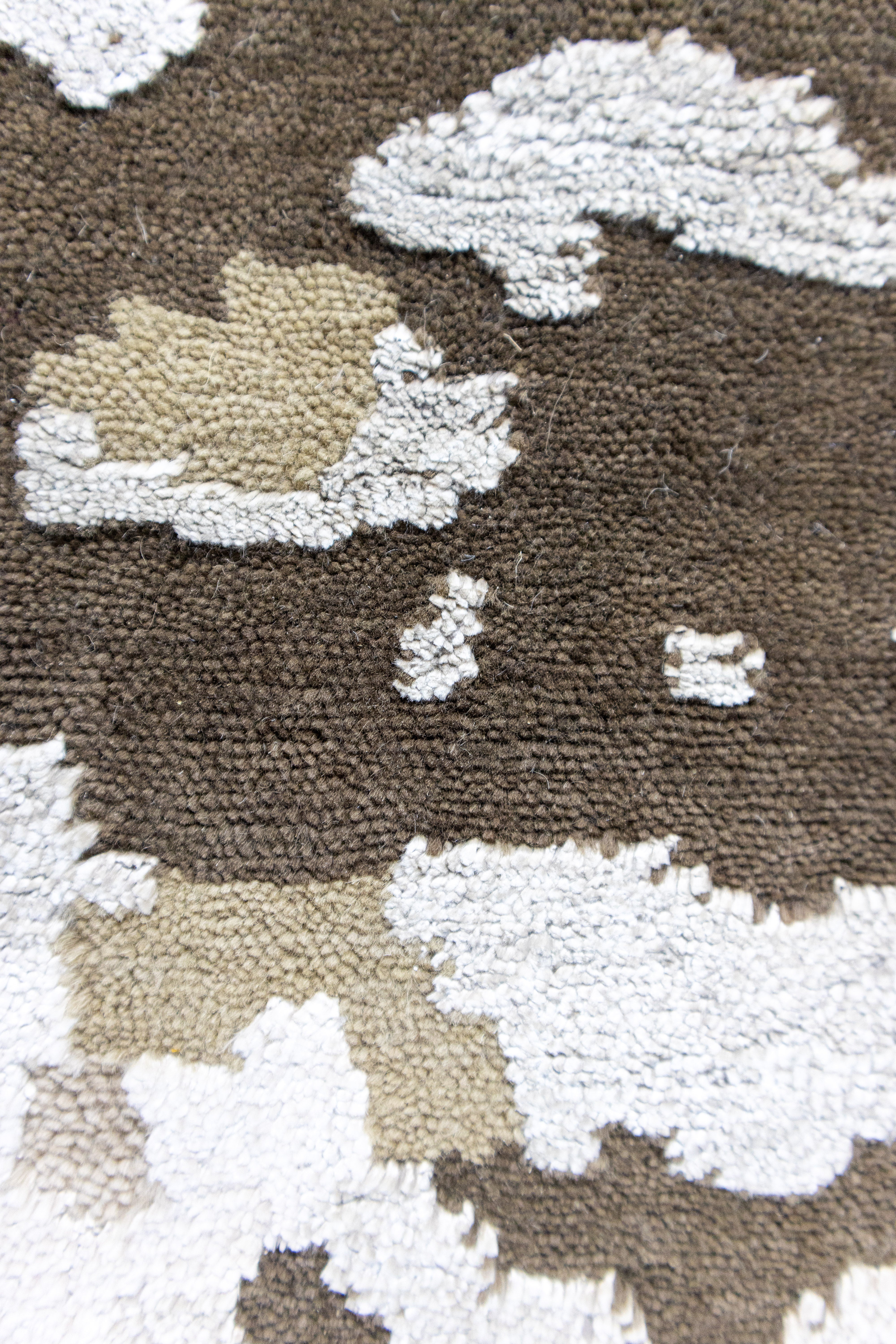 Adaline Abstract Indo-Nepali Wool Viscose Rug