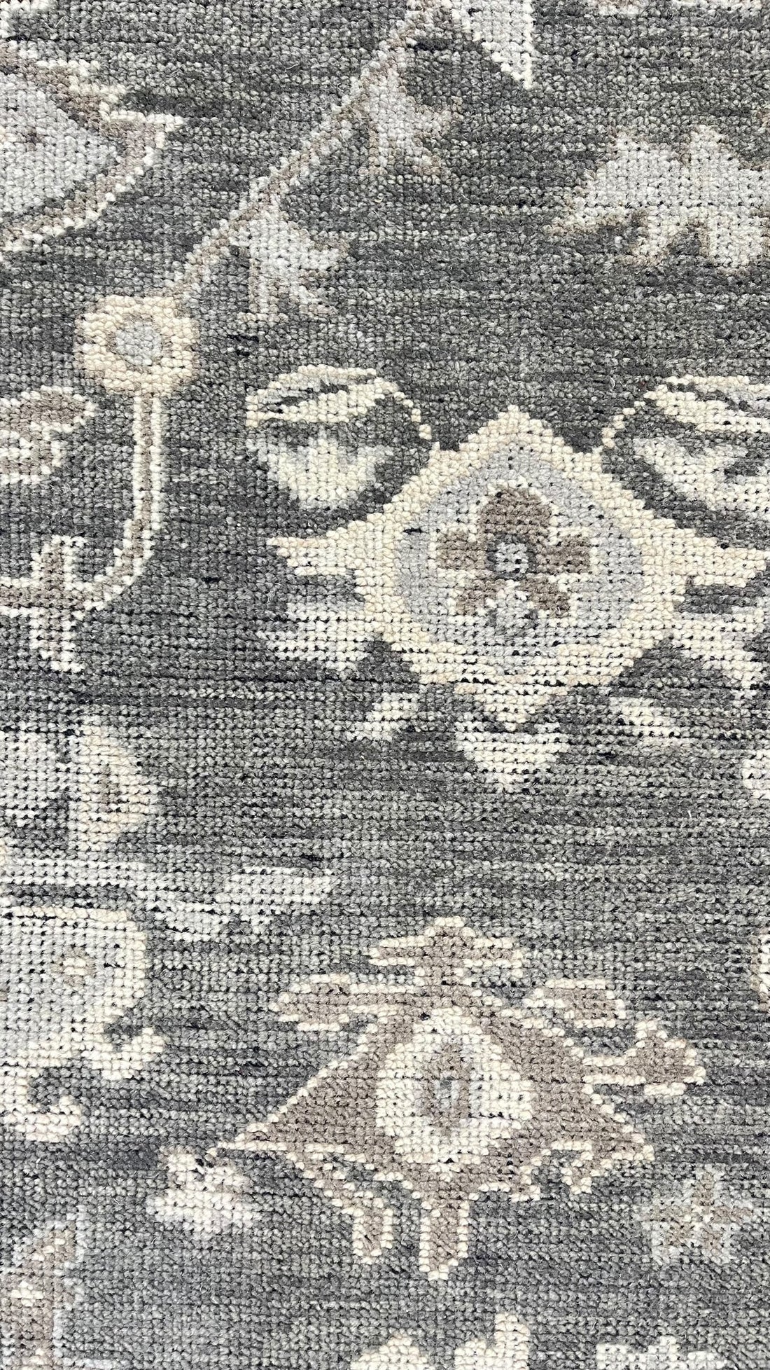 Hadley Grey Oushak Hand-Knotted Wool Rug