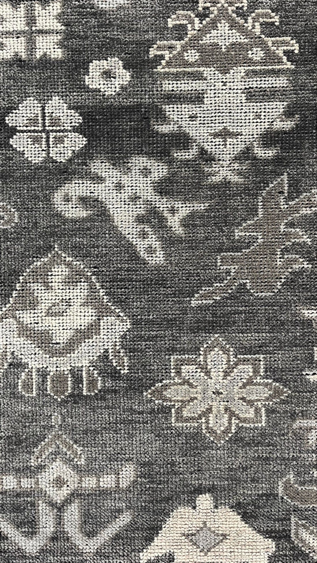 Hadley Grey Oushak Hand-Knotted Wool Rug