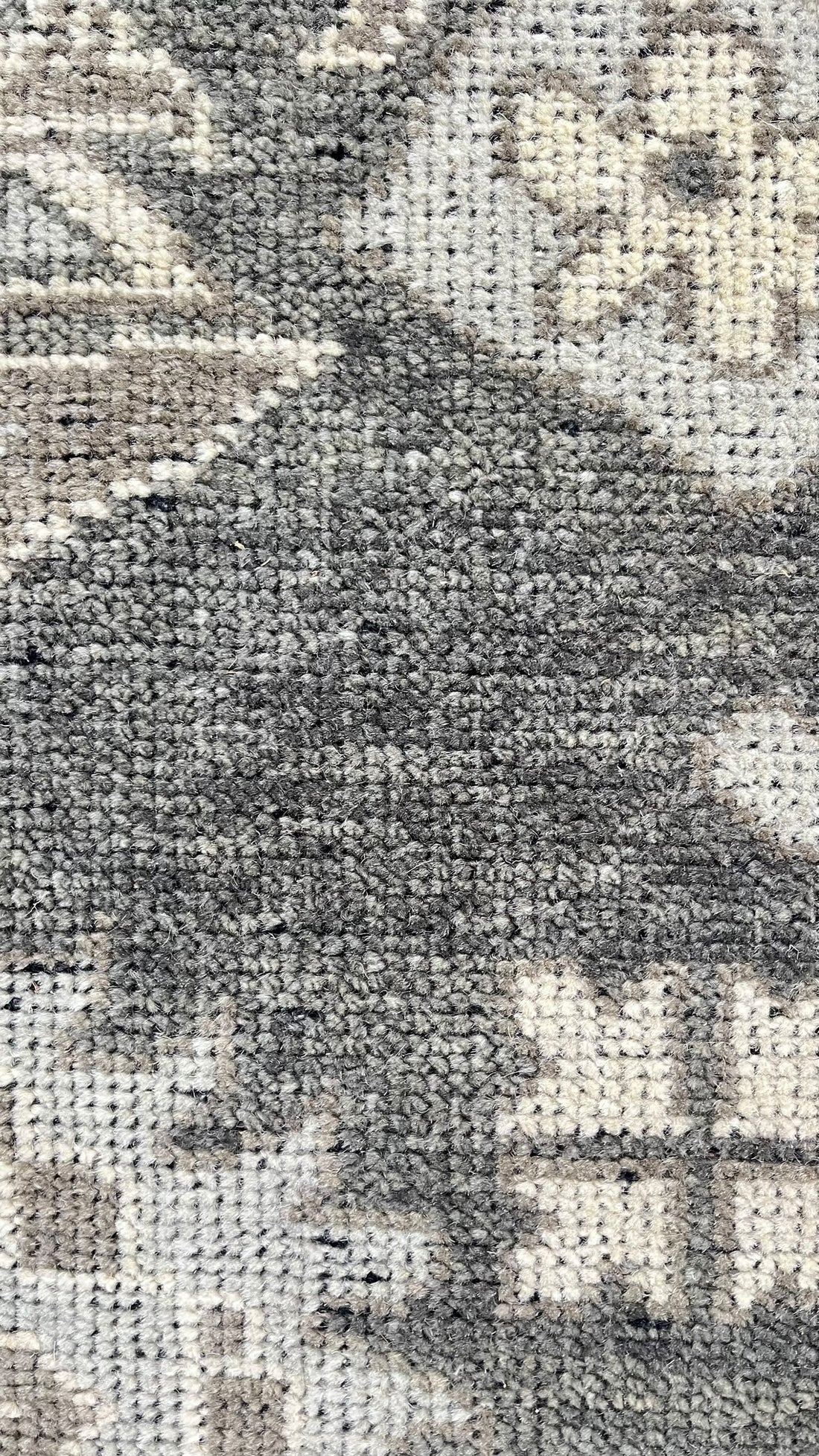Hadley Grey Oushak Hand-Knotted Wool Rug