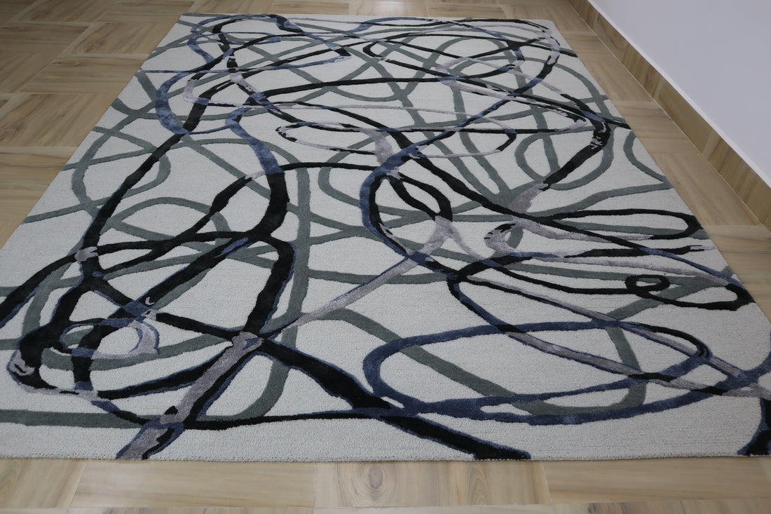 Imperial Loop Hand-Tufted Wool Rug