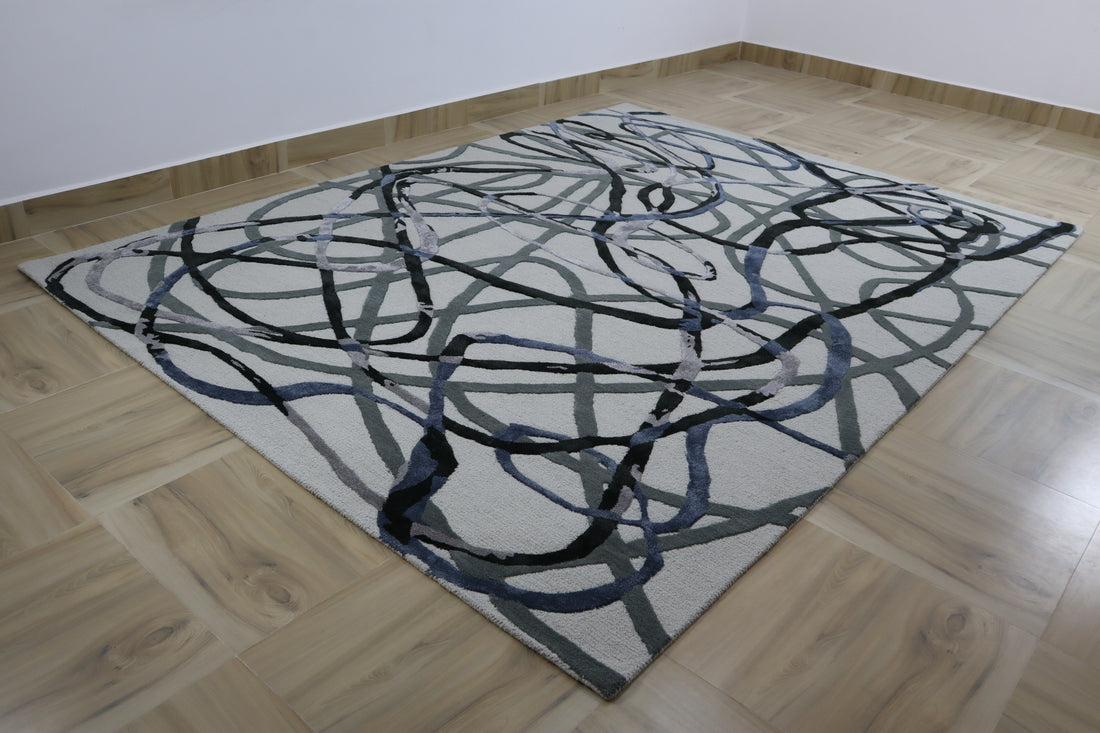 Imperial Loop Hand-Tufted Wool Rug