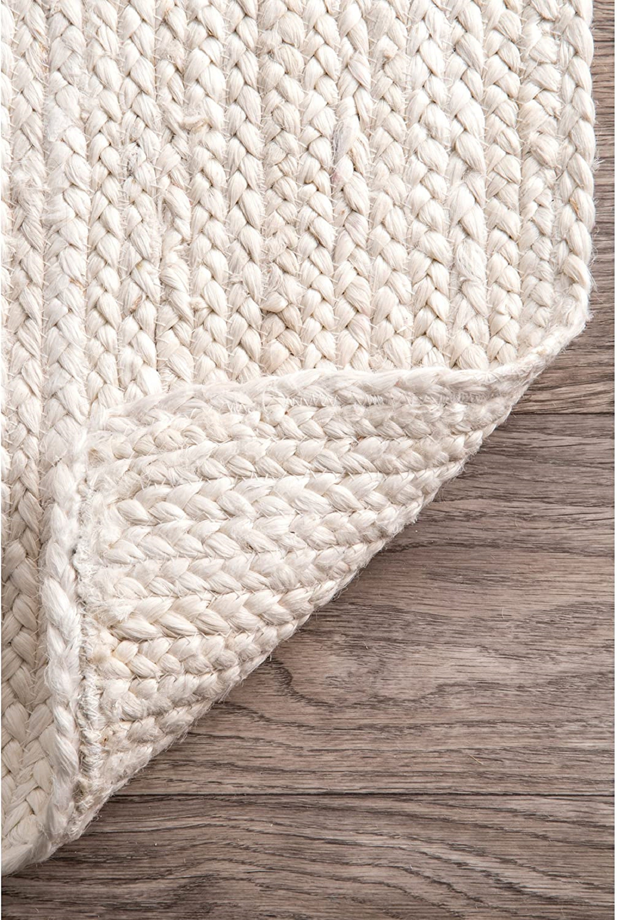 Kashbah Cross Jute Bohemian Stitched Handmade Rug