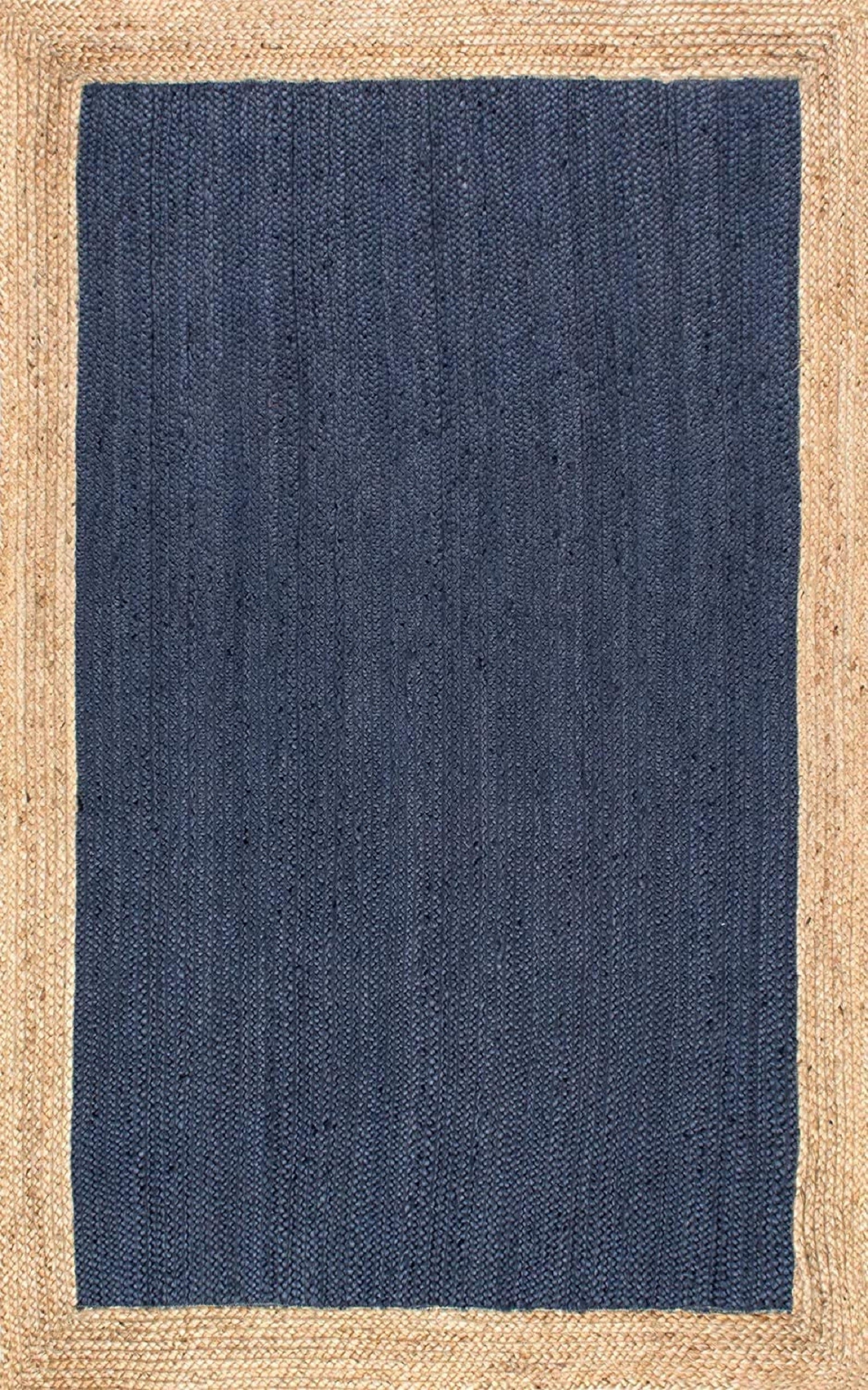 Oaxaca Flatweave Jute Bohemian Stitched Handmade Rug