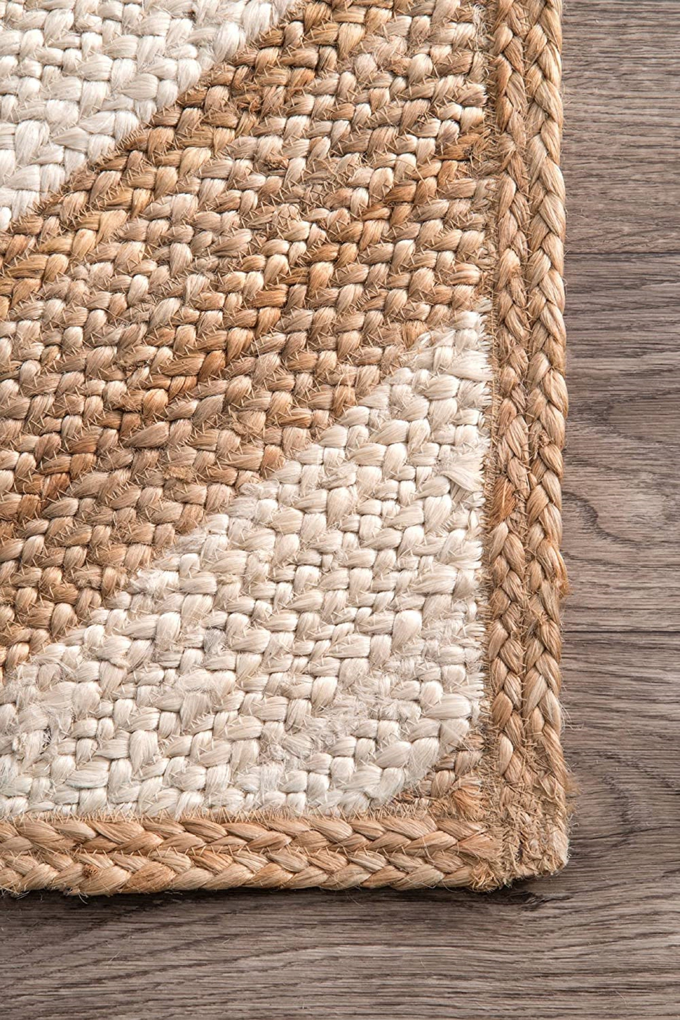 Sienna Earth Jute Bohemian Stitched Handmade Rug