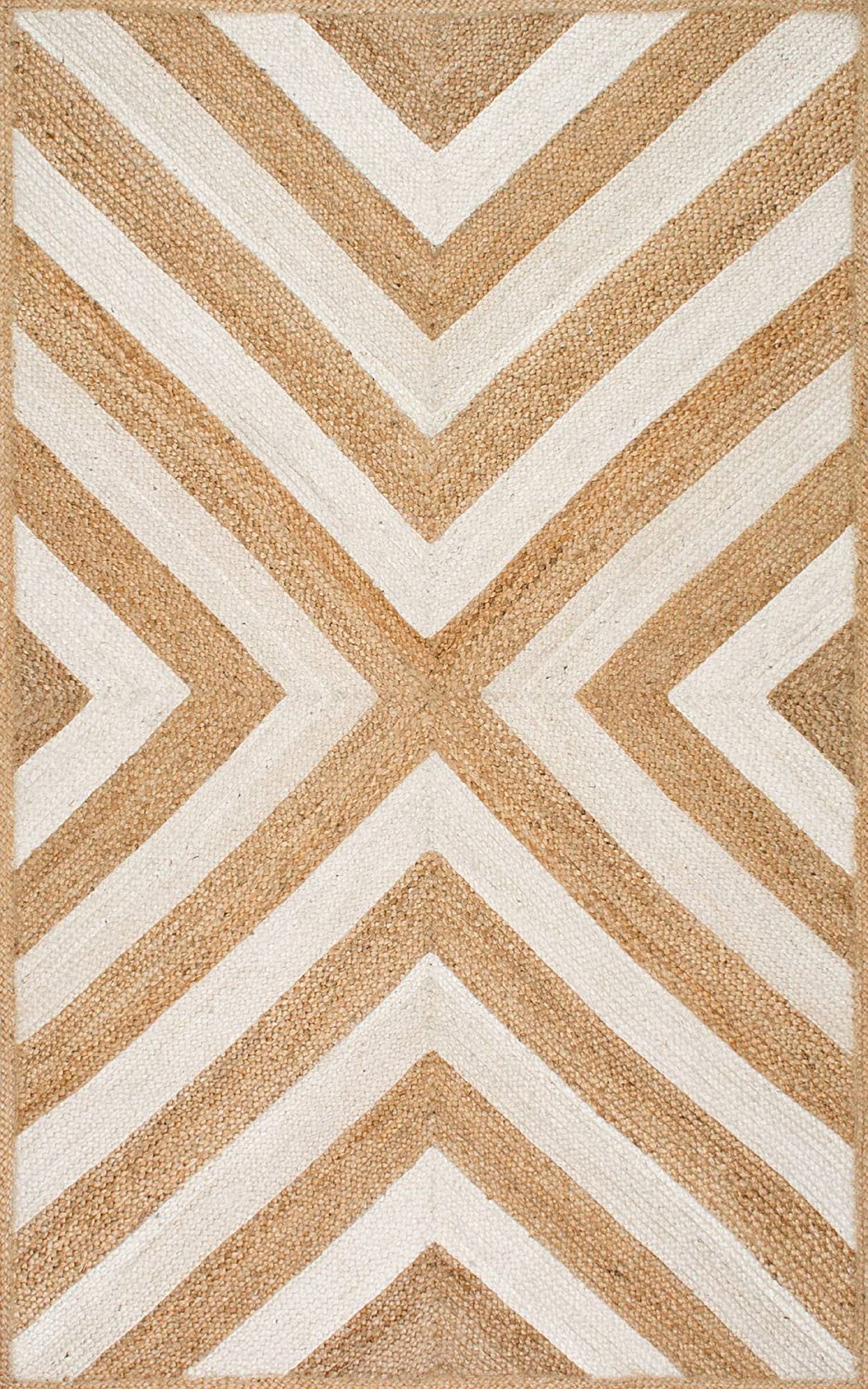 Sienna Earth Jute Bohemian Stitched Handmade Rug