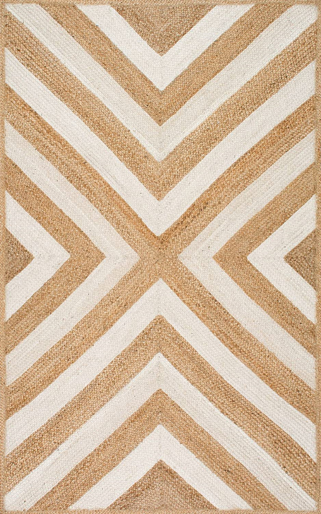 Sienna Earth Jute Bohemian Stitched Handmade Rug