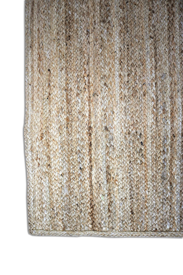 Zuma Textured Jute Bohemian Stitched Handmade Rug